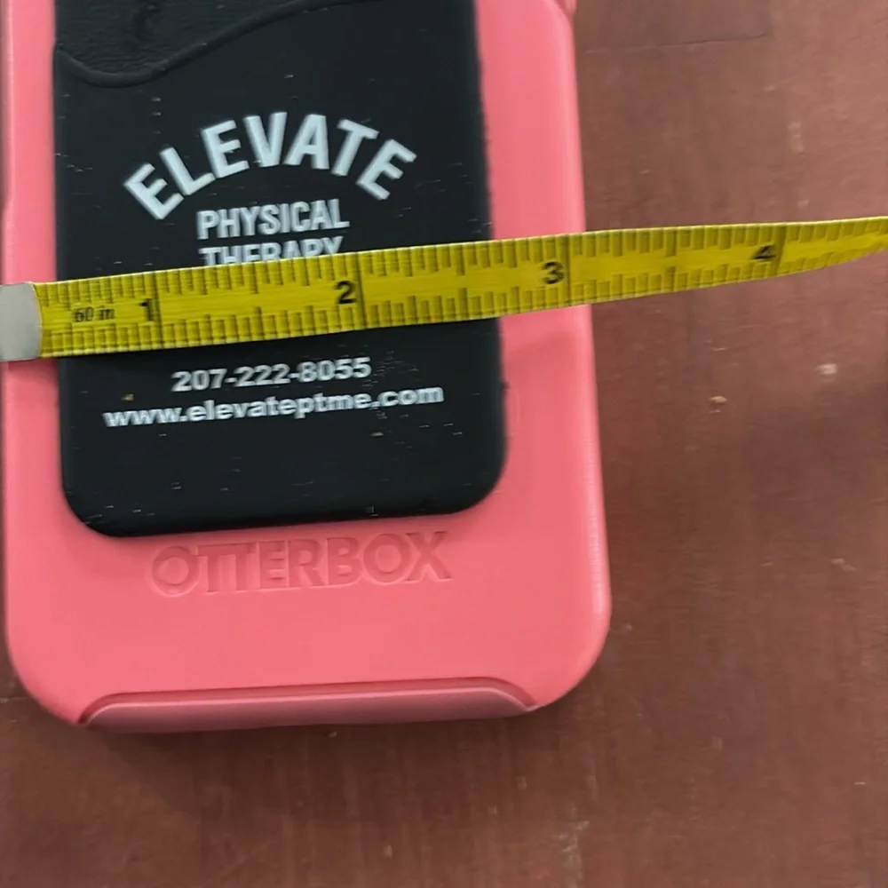 Otter box iPhone 12 pink good used condition